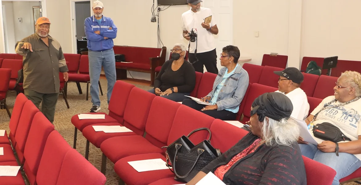 Discussion surrounding the history of the black community in Clayton County.