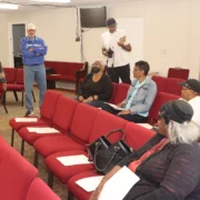 Discussion surrounding the history of the black community in Clayton County.