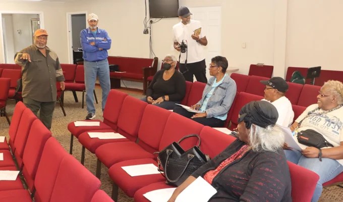 Discussion surrounding the history of the black community in Clayton County.