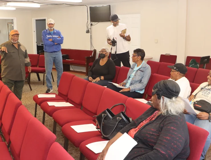 Discussion surrounding the history of the black community in Clayton County.