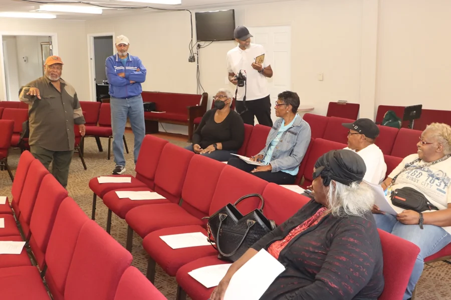 Discussion surrounding the history of the black community in Clayton County.